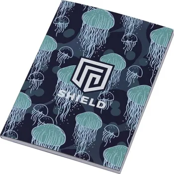 Zápisník Poznámkový blok Novella Austen A6 s měkkou vazbou – 50 listů - Modrá