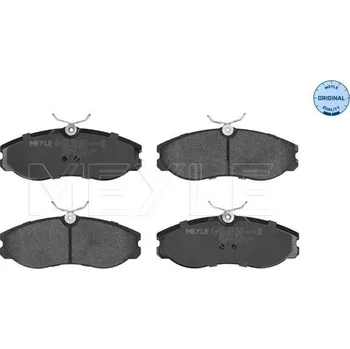 Brzdový systém Sada brzdových destiček, kotoučová brzda MEYLE 025 214 8115