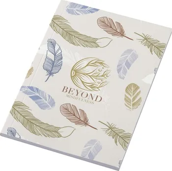 Zápisník Poznámkový blok Novella Austen A6 s měkkou vazbou – 50 listů - Slonovinově bílá