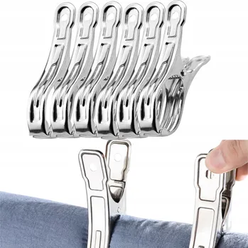 2X VELKÝ KLIP NA PRÁDLO KOLÍČKY NA OBLEČENÍ PEŘINY SPONY