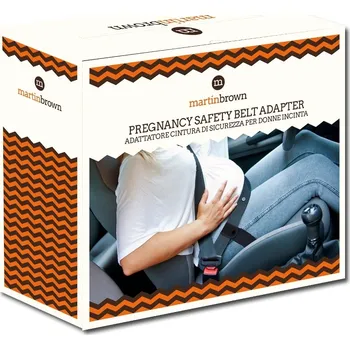 Návlek na bezpečnostní pás Bottari Těhotenský bezpečnostní pásový adaptér Martin Brown