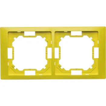 SIMON BASIC NEOS RÁMEČEK 2-NÁS. LIMETKA BMRC2/036