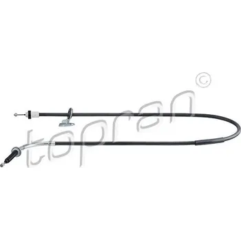 Brzdový systém Tažné lanko, parkovací brzda HANS PRIES - TOPRAN 501 724