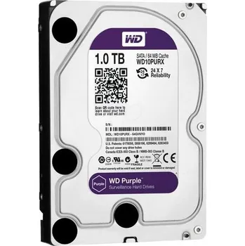 Interní pevný disk VAR HDD WD PURPLE 1TB 64MB CACHE 6GB SATA. 5400 OT. 0104-766