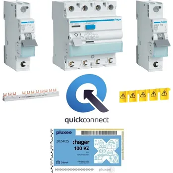 Jistič HAG BALÍČEK BEZŠROUBOVÝ QUICKCONNECT 1QC