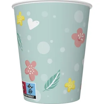 Jednorázové nádobí Papírové kelímky 250ml KD01 OG 041001