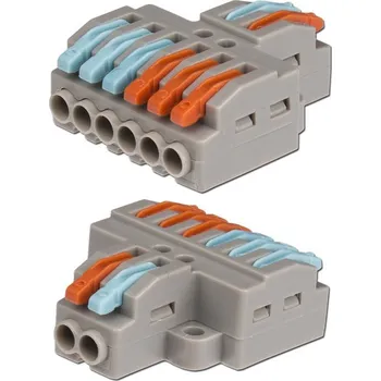 LED osvětlení MCLED KONEKTOR PROPOJOVACÍ S PÁČKOU 2-6 ORANŽOVÁ, MODRÁ, ML-112.220.72.0