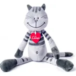 Kocour Matteo střední - šedý 38 cm