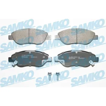 Brzdová destička Sada brzdových destiček, kotoučová brzda SAMKO 5SP2001