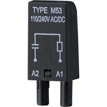 Relé TELE MODUL M53 RC PRVEK 110-240VAC PRO REL. ZÁSUVKY ŘADY RA RM ES15.. RP ES50.. 180264