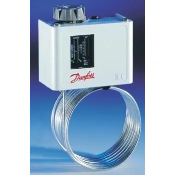 DAN KP-61 -30+15ST C IP33 KAPILÁRA 2M (BEZ ÚCHYTEK KAPILÁRY). TEPLOTNÍ SPINAČ (TERMOSTAT-PROTIMRAZOVKA) DANFOSS 060L110066