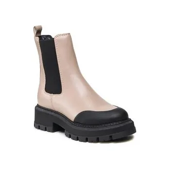 Dámská obuv Lasocki Kotníková obuv s elastickým prvkem RST-BONN-02 Béžová 40