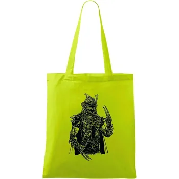 Samurai Punk - Taška bavlněná - 42 x 38 cm ( Limetková )