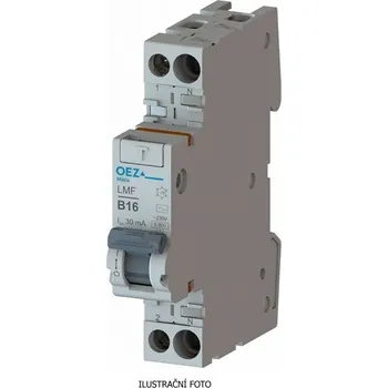 Elektrická zásuvka OEZ CHRÁNIČ PROUD. S NADPR. OCHRANOU LMF-6C-1N-030AC 6KA 46658