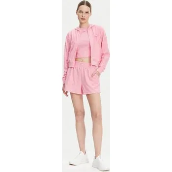 Dámské oblečení Guess Mikina V5GQ00 KCT02 Růžová Regular Fit L