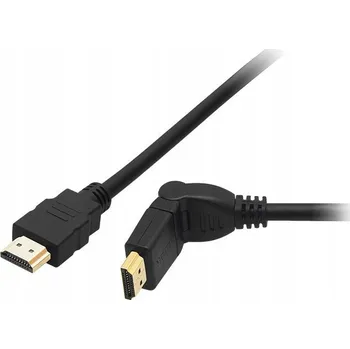 Video kabel KABEL - HDMI BLOW OTOČNÝ ÚHLOVÝ LEVÝ PRAVÝ FULL HD 3 m