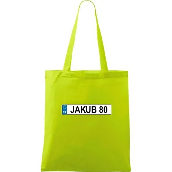 SPZ Jakub 80 - Taška bavlněná - 42 x 38 cm ( Limetková )