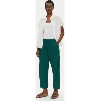 Gap Kalhoty z materiálu 713952-04 Zelená Regular Fit XXS