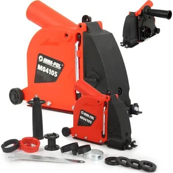 Odsávací kryt se sací tryskou pro úhlové brusky 115-125mm MAR-POL M04105