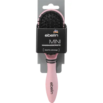 Koupelový kartáč ebelin mini masážní kartáč na vlasy