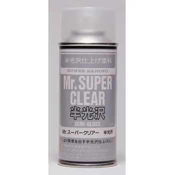 Lak na dřevo Mr. Super Clear Semi-Gloss - lak pololesklý 170ml