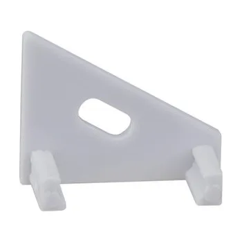 LED lišta MCLED KONCOVKA PROFILU S OTVOREM PRO RN, STŘÍBRNÁ ML-762.092.02.1