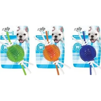Hračka pro psa Dentální balonek AFP Dental s gumovými provázky
