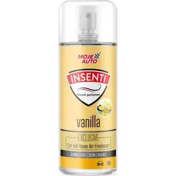 Autokosmetika MOJE AUTO INSENTI SPRAY VANILIA - Rozprašovací vůně vanilka 50ml