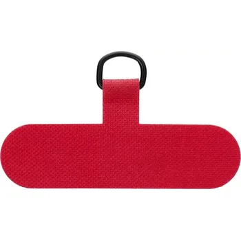 Pouzdro na mobilní telefon Náhradní nylonová destička pro šňůrku – červená (Náhradní nylonová destička pro crossbody šňůrku pod kryt telefonu – červená)
