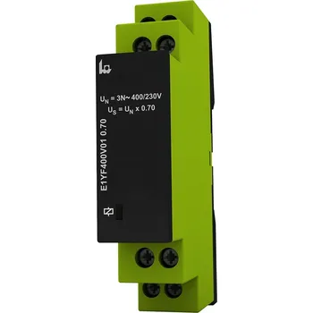 Relé TELE RELÉ MONITOROVACÍ E1YF400V01 0.70 1F NEBO 3F HLÍDÁNÍ PODPĚTÍ 1CO 1340410