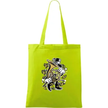 Trubkanátor - Taška bavlněná - 42 x 38 cm ( Limetková )