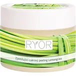 RYOR zjemňující cukrový peeling Lemongrass 325g kelímek + dáreček 3 vzorečky zdarma