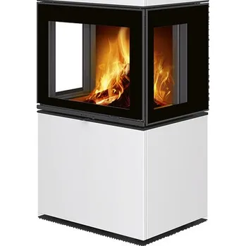Krbová kamna Kamna krbová akumulační designová Romotop Lera C GH keramika steel