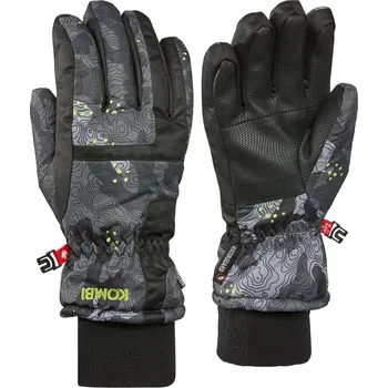 Rukavice Pětiprsté rukavice Kombi Tucker Junior L Šedo-černé