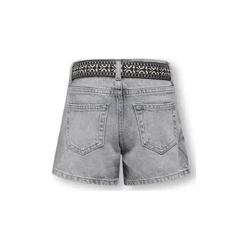 Kids ONLY Džínové šortky 15345607 Šedá Straight Fit 152