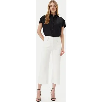 Dámské džíny Morgan Jeansy 241-PCLIC Écru Wide Leg 44