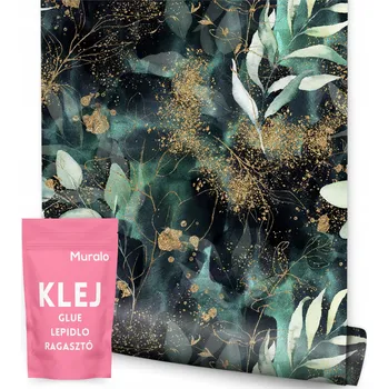 Fototapeta Tapeta do obýváku Drobné AKVARELOVÉ Listy Dekorace