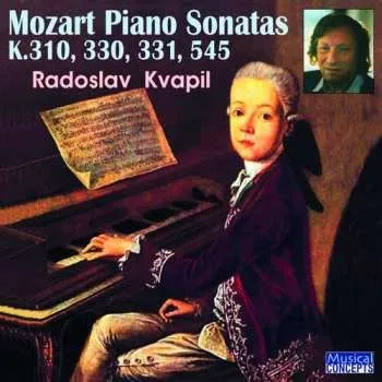 Zahraniční hudba CD Radoslav Kvapil: Mozart Piano Sons N. 8 10 11 15 K.301 330 331 545 2020