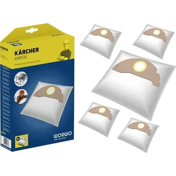 Sáček do vysavače Worwo Sáčky Karcher A 2014 CV 5 ks