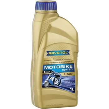 Motorový olej Motorový olej Ravenol Motobike Ester 4T 10W-60, 1L