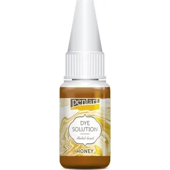 Speciální výtvarná barva Pentart Barvivo alkoholové PENTART 10 ml MEDOVÁ