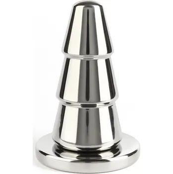 Anální kolík Mr. Steel Advanced Cone Butt Plug