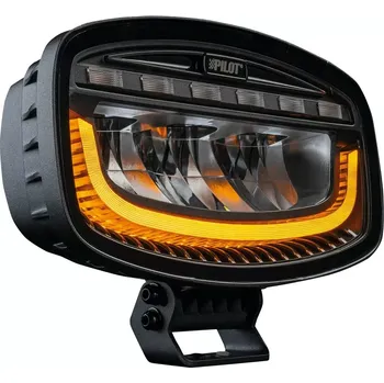 Přední světlomet Přídavný LED reflektor Pilot 247 mm, 10-30V, 60W, strobo