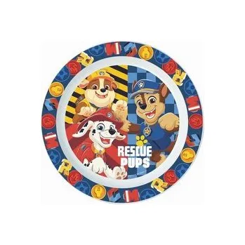 Talíř TALÍŘ PLASTOVÝ PAW PATROL, PRŮMĚR 22 CM