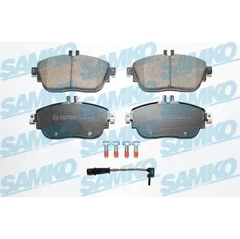 Brzdová destička Sada brzdových destiček, kotoučová brzda SAMKO 5SP1781A