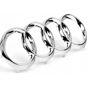 Znak automobilu Znak AUDI chrom 271x95mm