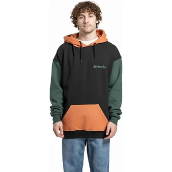 Pánská mikina mikina Meatfly Fry - Green/Sunbrun M/L