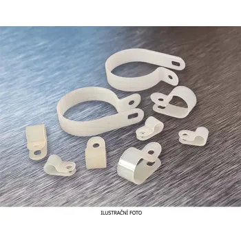 WAP OBJÍMKA KABEL. MRF-080-PA (UCF-1,5) D=7,9MM (5/16 INCH) PŘÍRODNÍ, BAL=100KS, wpr1552