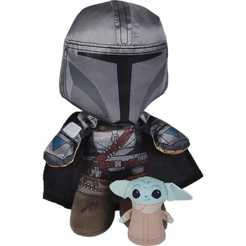 plyšák Plyšák - Star Wars The Mandalorian 25cm + Yoda The Child 7cm