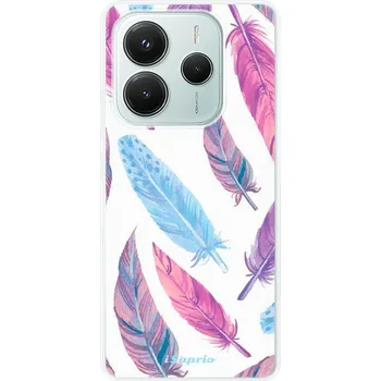 Pouzdro na mobilní telefon Silikonové pouzdro iSaprio - Xiaomi Redmi Note 14 5G - Feather Pattern 10 (Odolný silikonový kryt, obal, pouzdro iSaprio - Xiaomi Redmi Note 14 5G - Feather Pattern 10 - skvělá ochrana a pružnost, stylový UV potisk, lehkost, tiskne se v České republice)